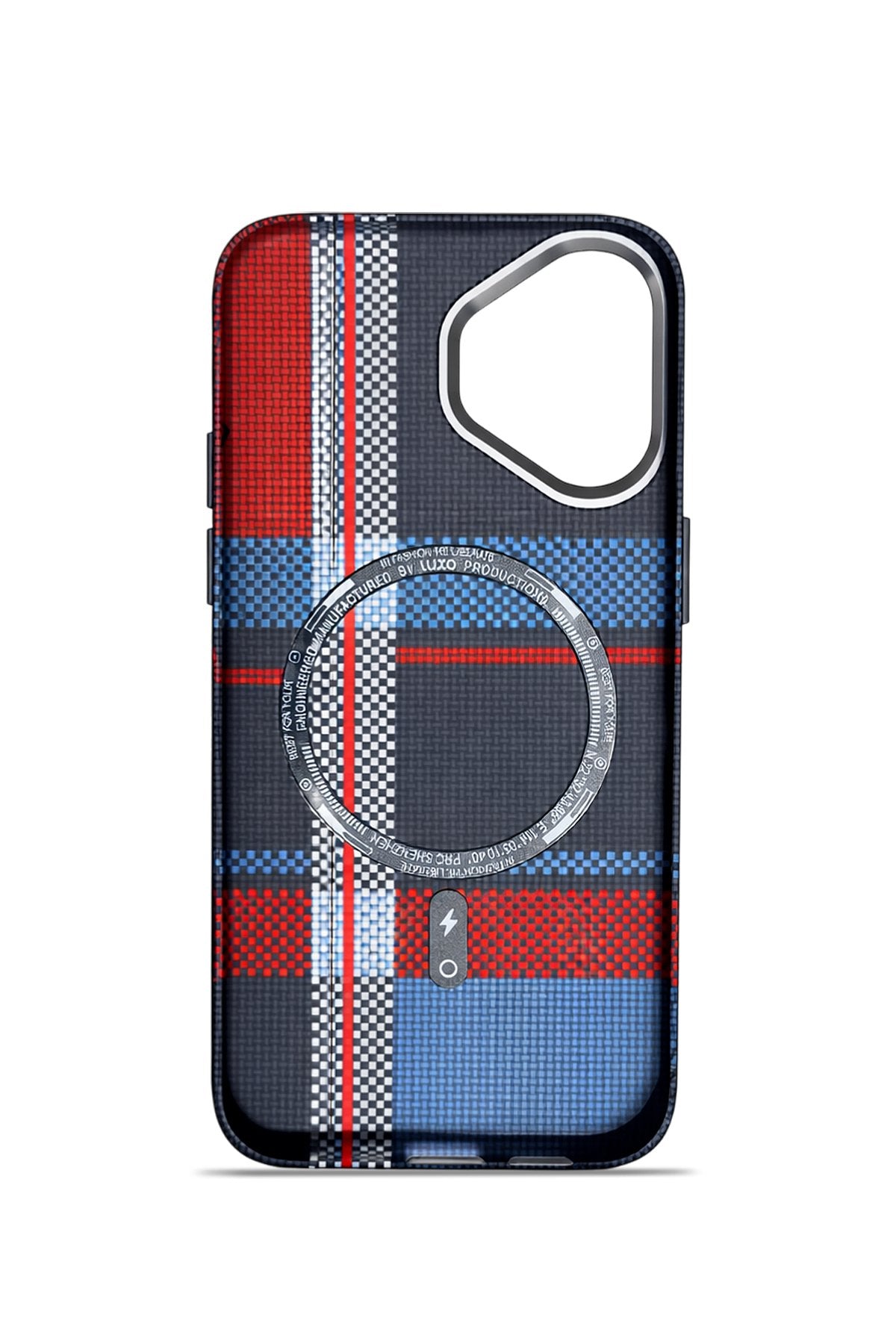 Nox Craft iPhone 16 Plus MagSafe Karbon Kılıf Metro Grid