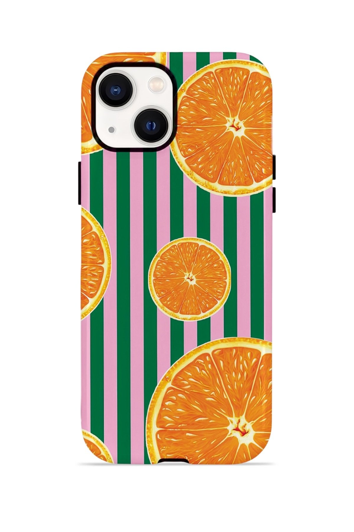 iPhone 15 Plus Vorian Çift Katmanlı Kılıf Orange Grove Cabana
