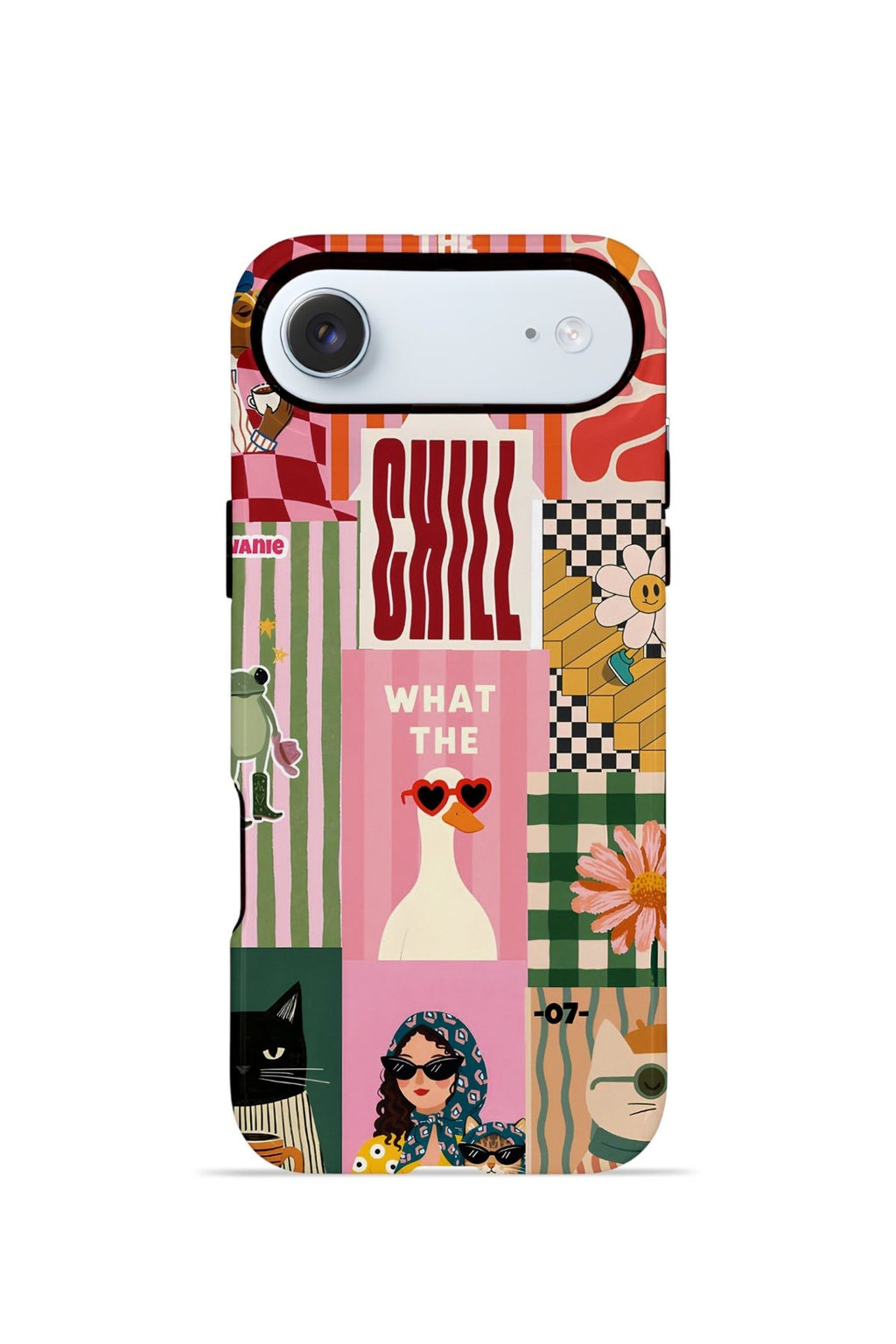 iPhone 17 Air Vorian Çift Katmanlı MagSafe Kılıf Dolce Vita Collage