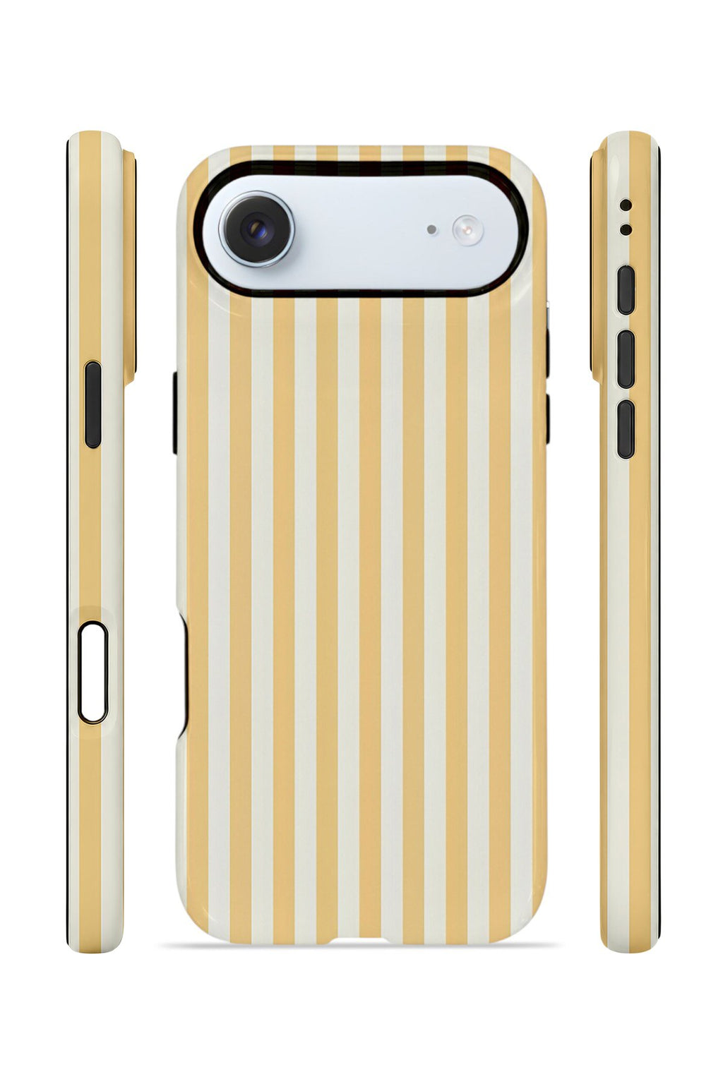 iPhone 17 Air Vorian Çift Katmanlı Kılıf Vanilla Pinstripe