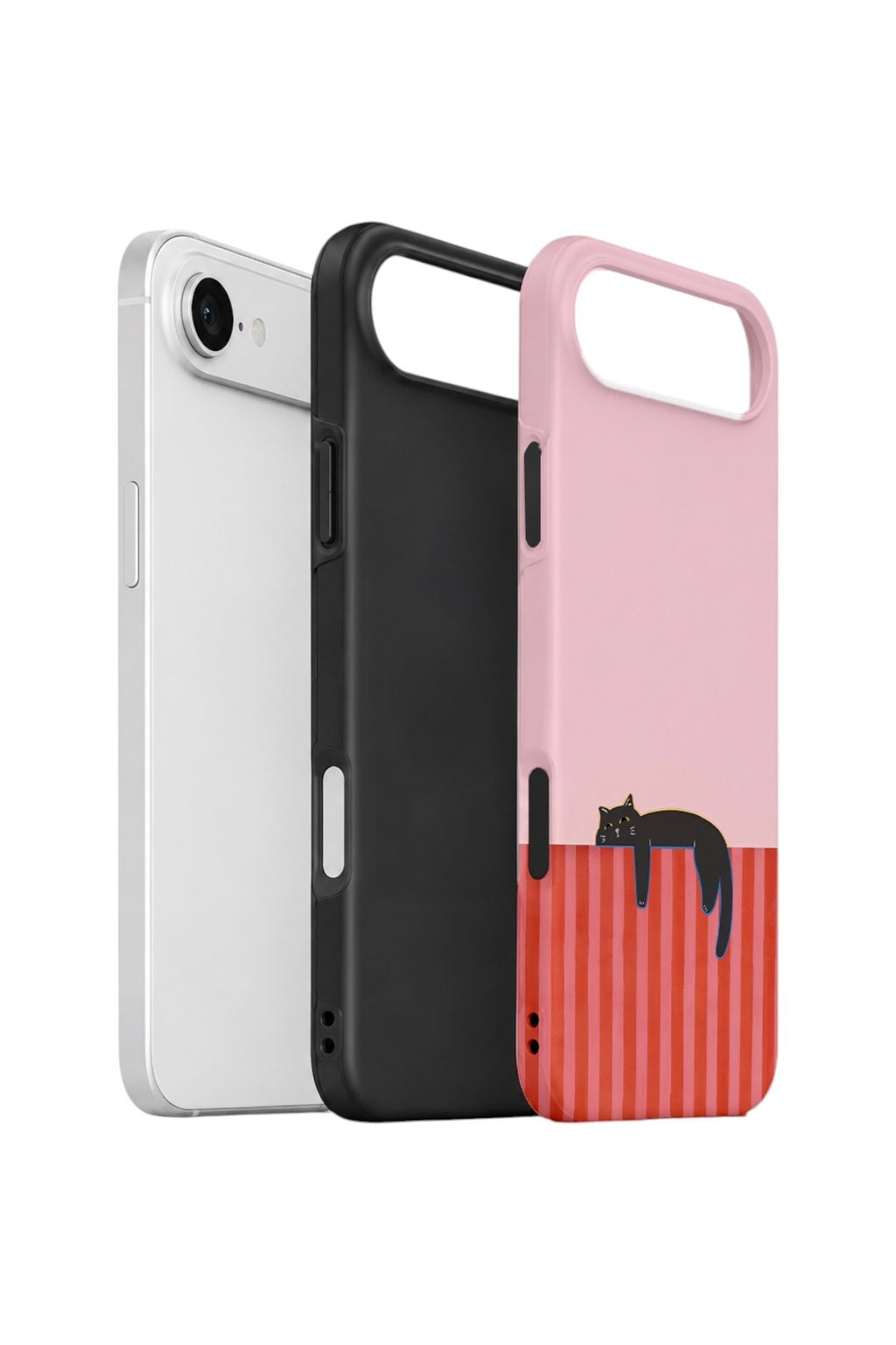 iPhone 17 Air Vorian Çift Katmanlı Kılıf Lazy Cat Sunset