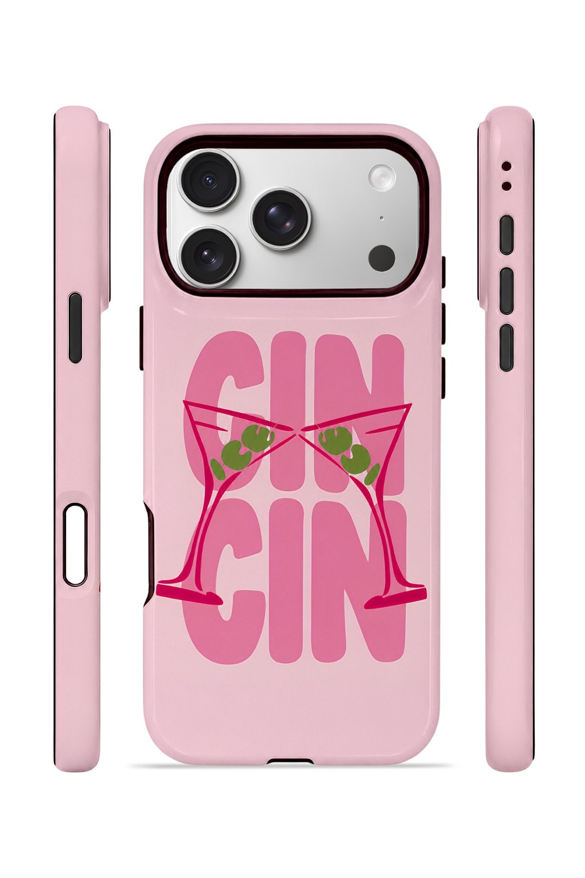 iPhone 17 Pro Vorian Çift Katmanlı Kılıf Gin O Clock