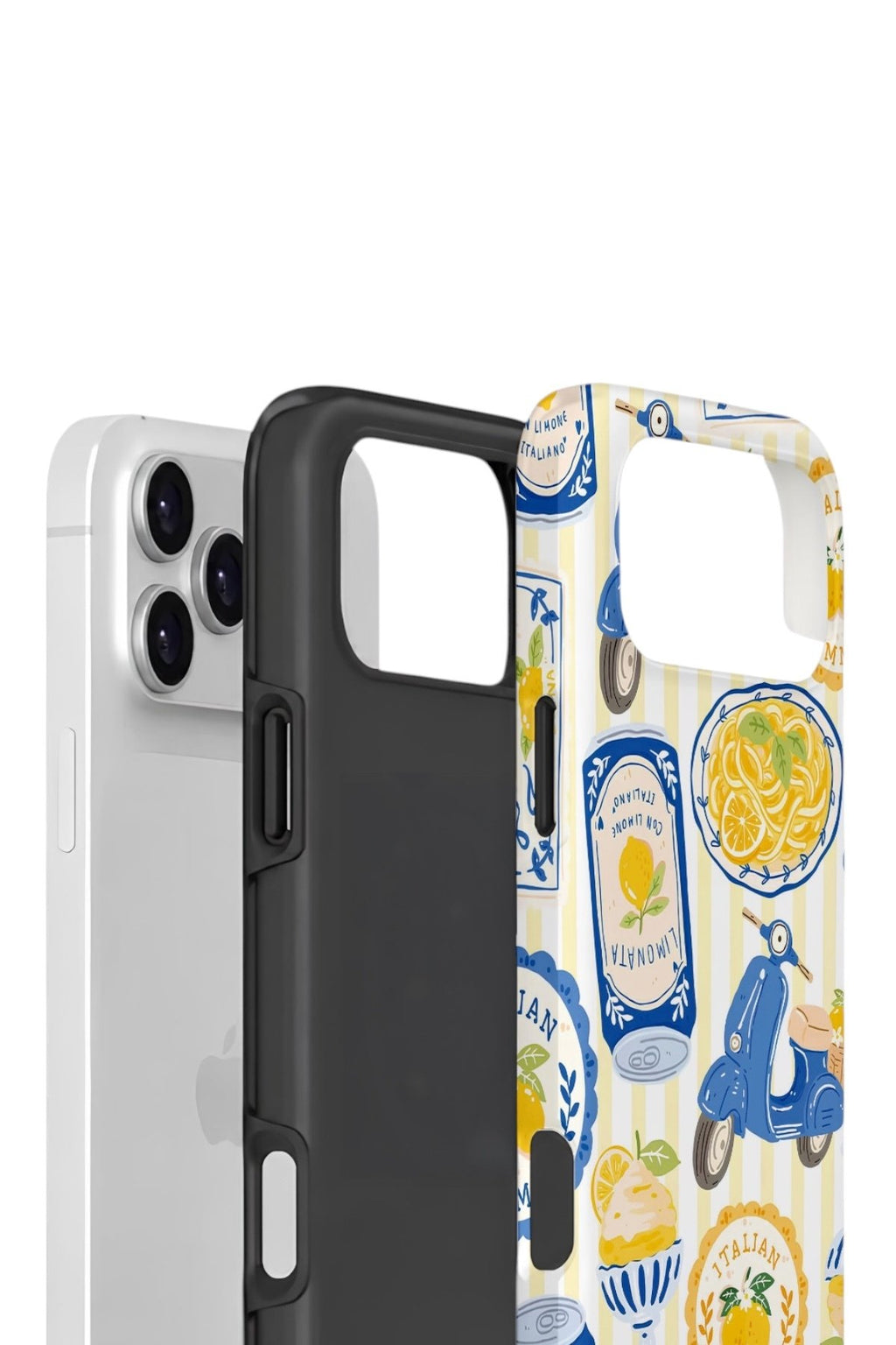iPhone 17 Pro Vorian Çift Katmanlı Kılıf Italian Tableware