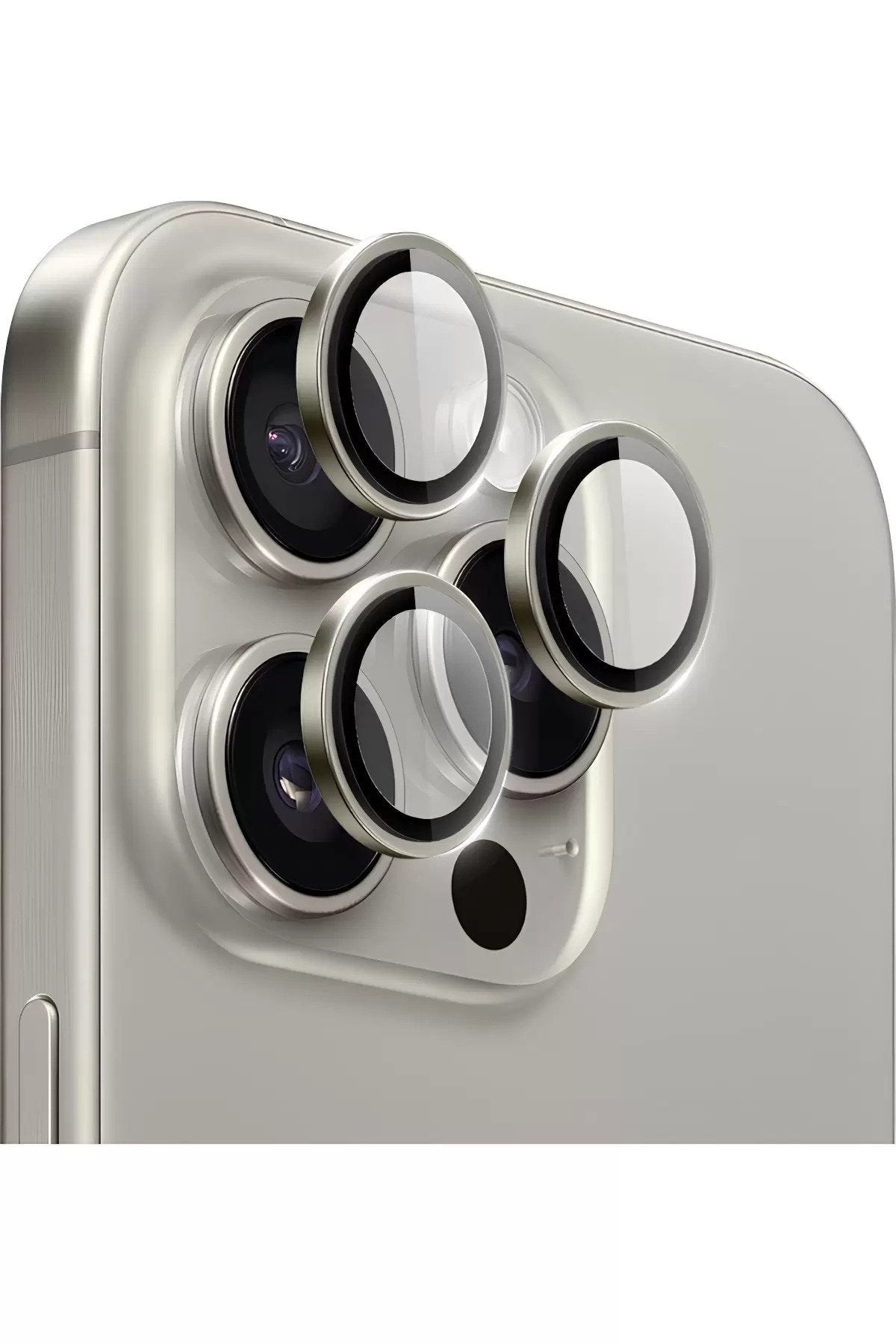 iPhone 16 Pro Max Sapphire Lens Koruyucu Titanyum
