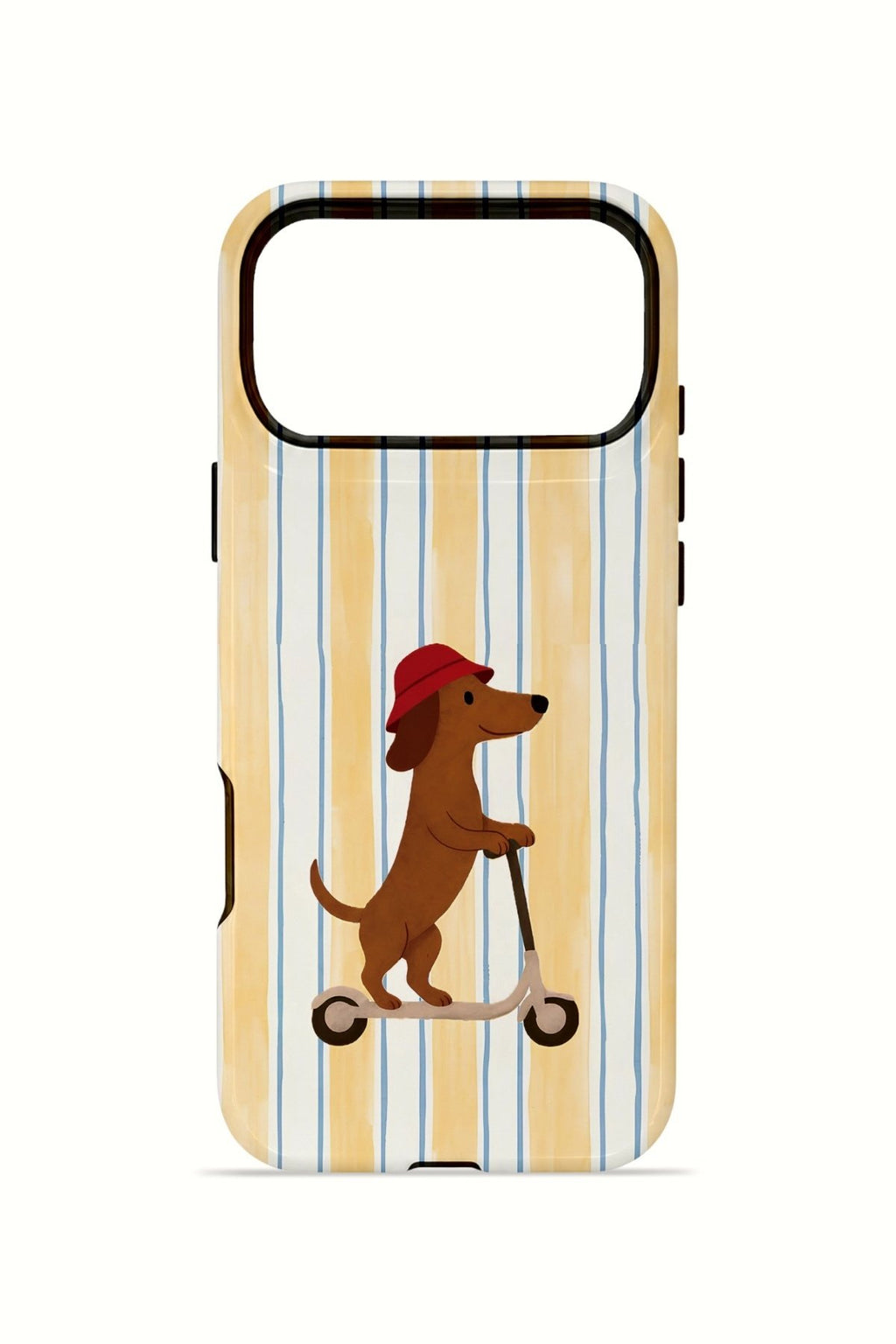 iPhone 17 Pro Max Vorian Çift Katmanlı Kılıf Dachshund Riviera