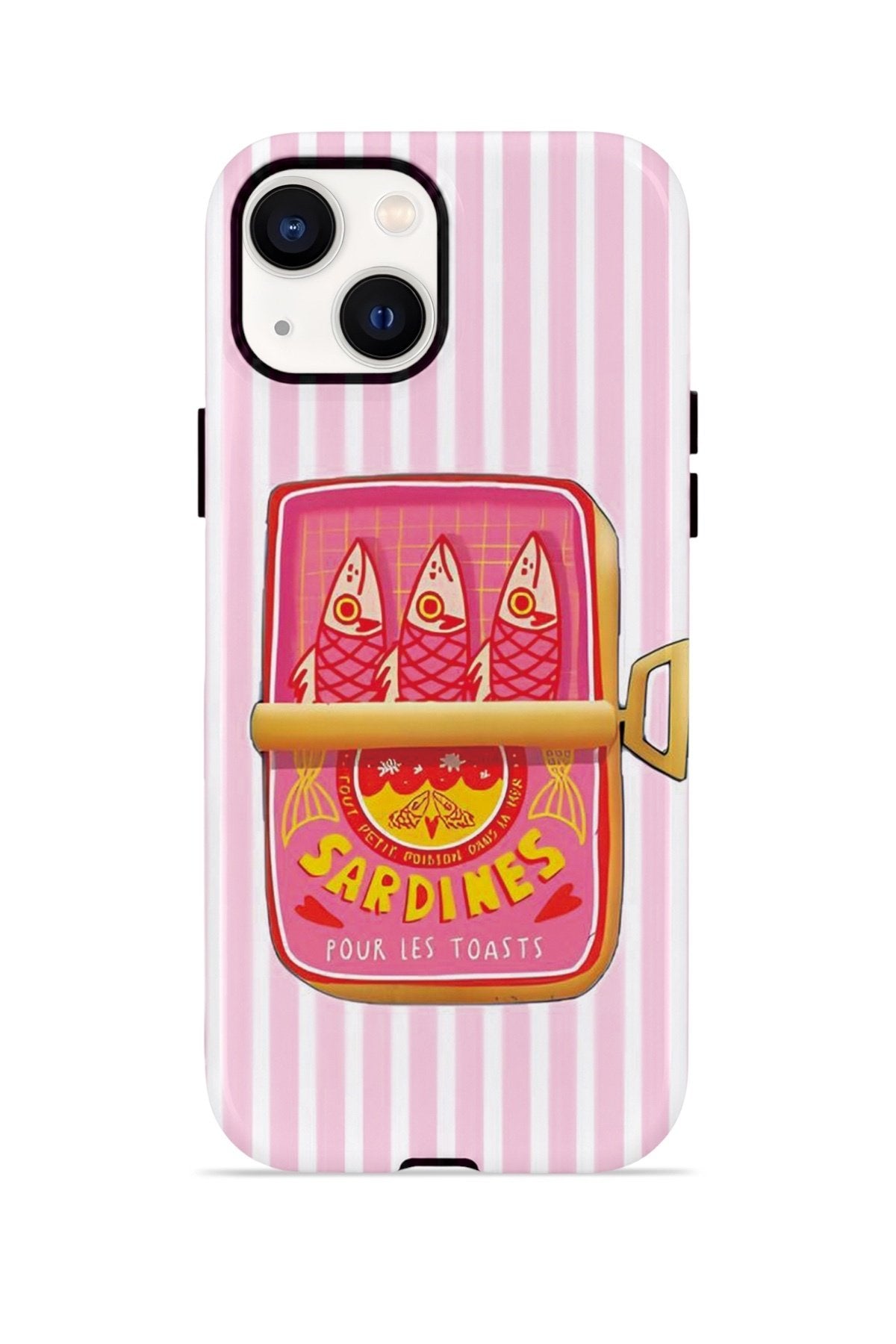 iPhone 15 Plus Vorian Çift Katmanlı MagSafe Kılıf Sardine Club Pink