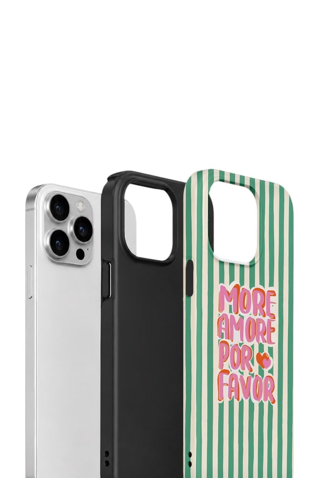 iPhone 14 Pro Vorian Çift Katmanlı Kılıf More Amore Green