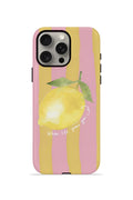 iPhone 15 Pro Max Vorian Çift Katmanlı Kılıf Pink Lemon Muse