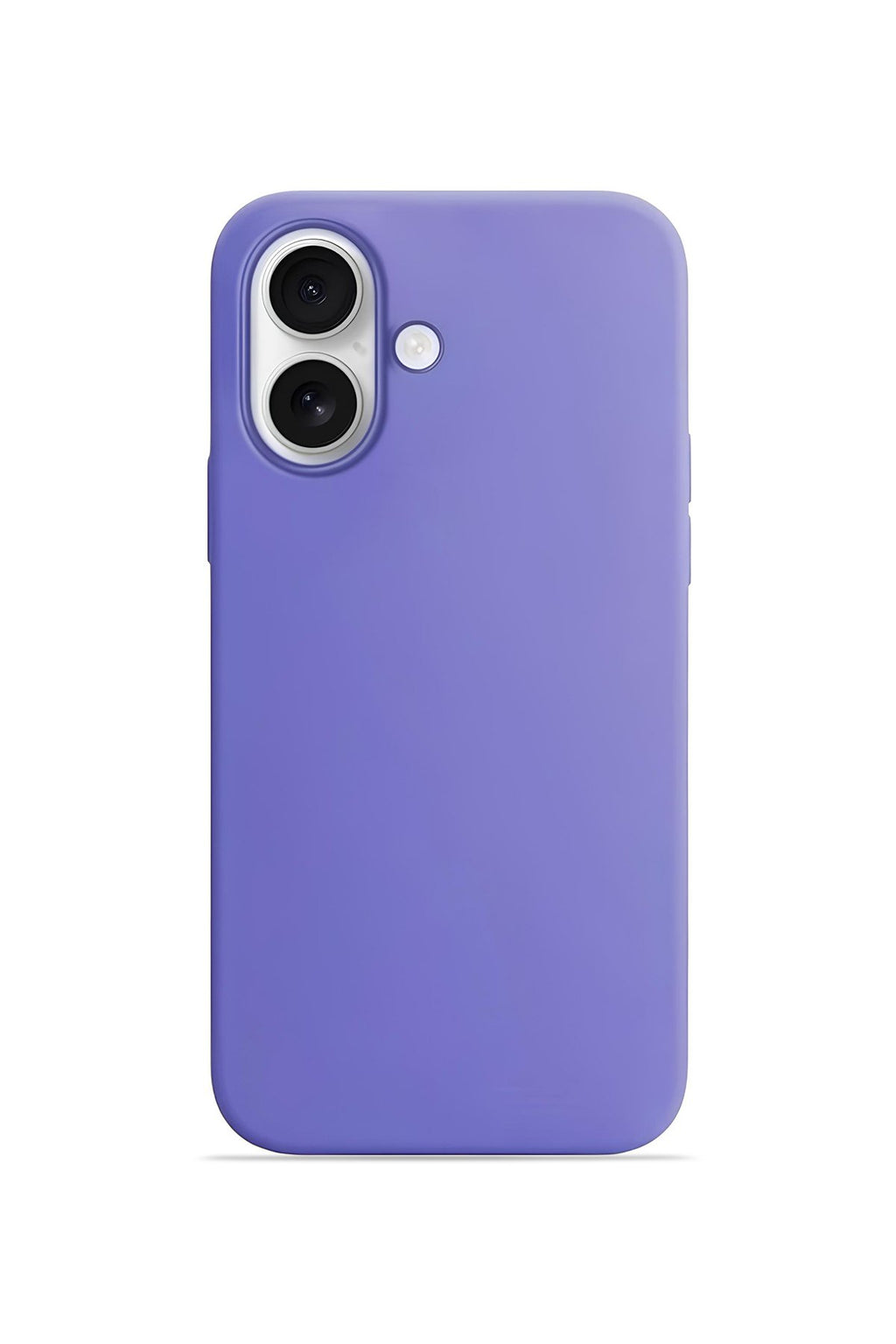 iPhone 17 Soft Touch Lansman Silikon Kılıf Pastel Lila