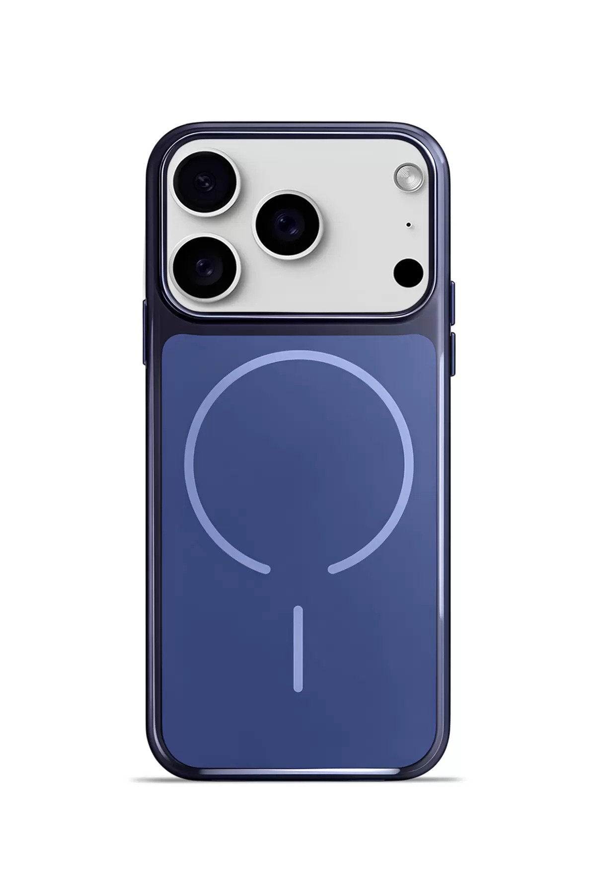 iPhone 17 Pro AuraShield MagSafe Kılıf Blue Frame