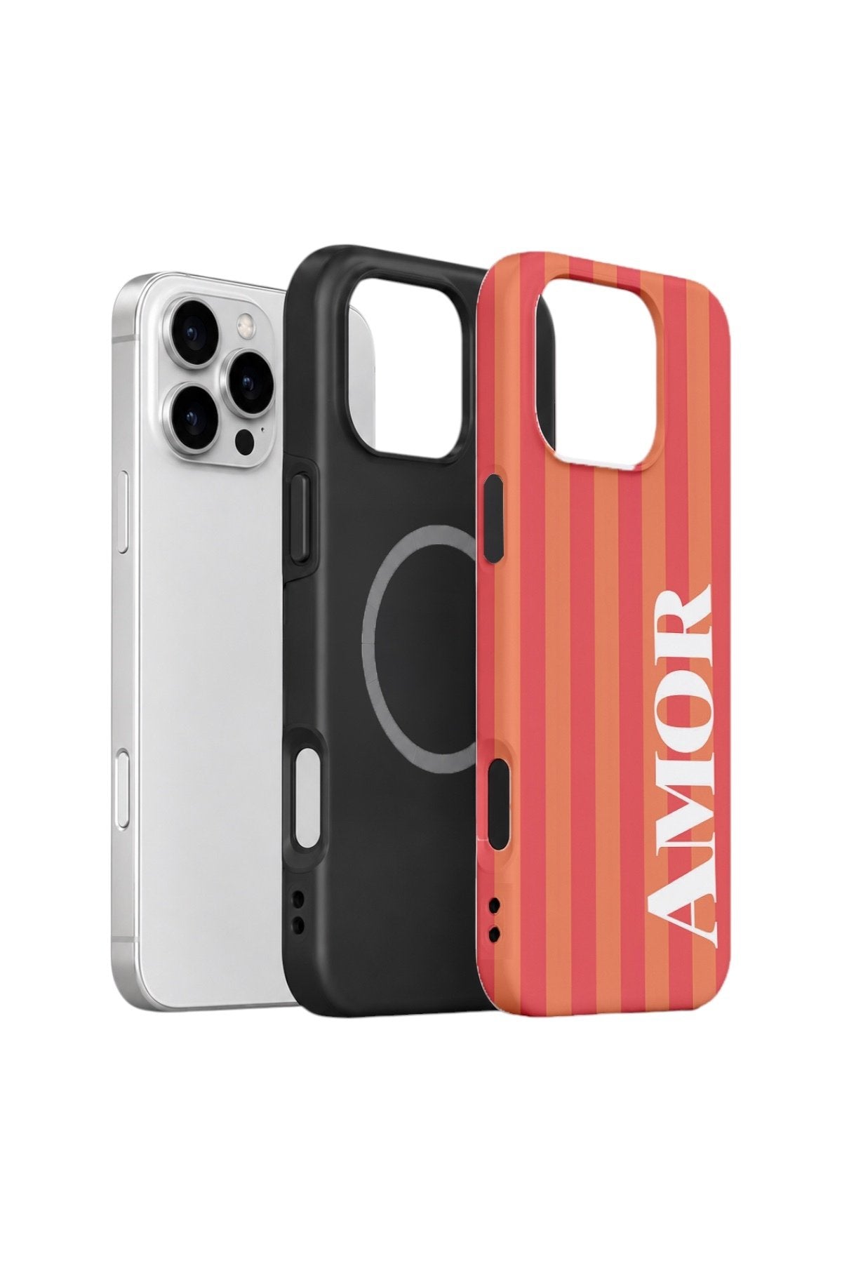 iPhone 16 Pro Vorian Çift Katmanlı MagSafe Kılıf Amor Sunset