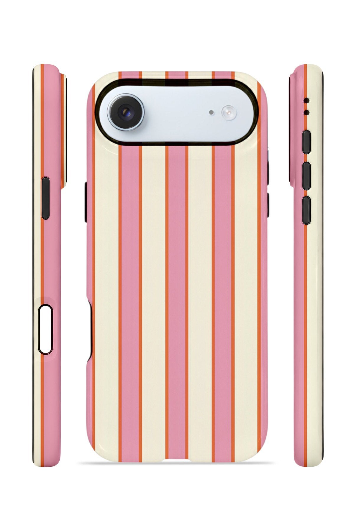 iPhone 17 Air Vorian Çift Katmanlı MagSafe Kılıf Sunset Candy Stripe
