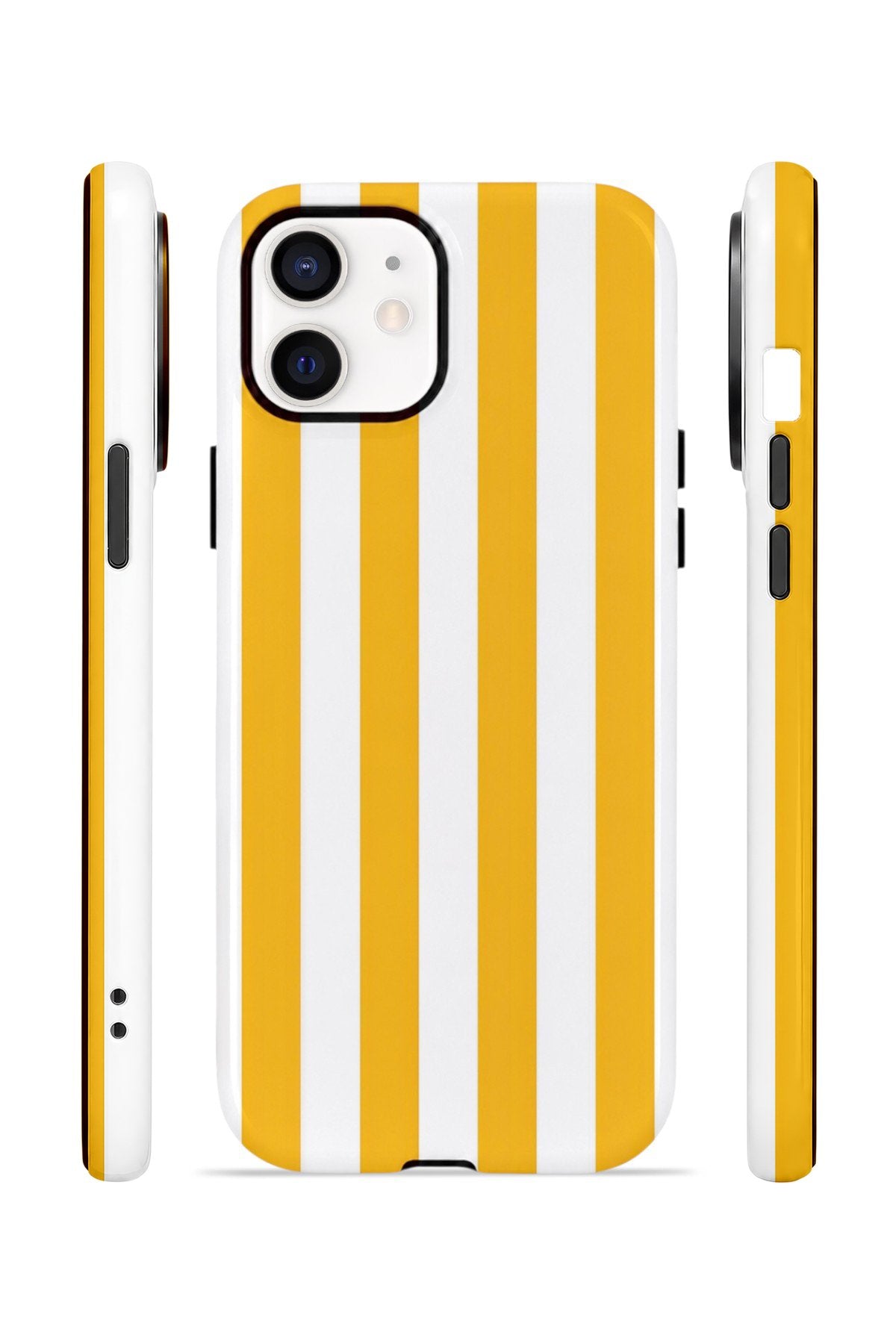 iPhone 11 Vorian Çift Katmanlı Kılıf Golden Riviera Stripe