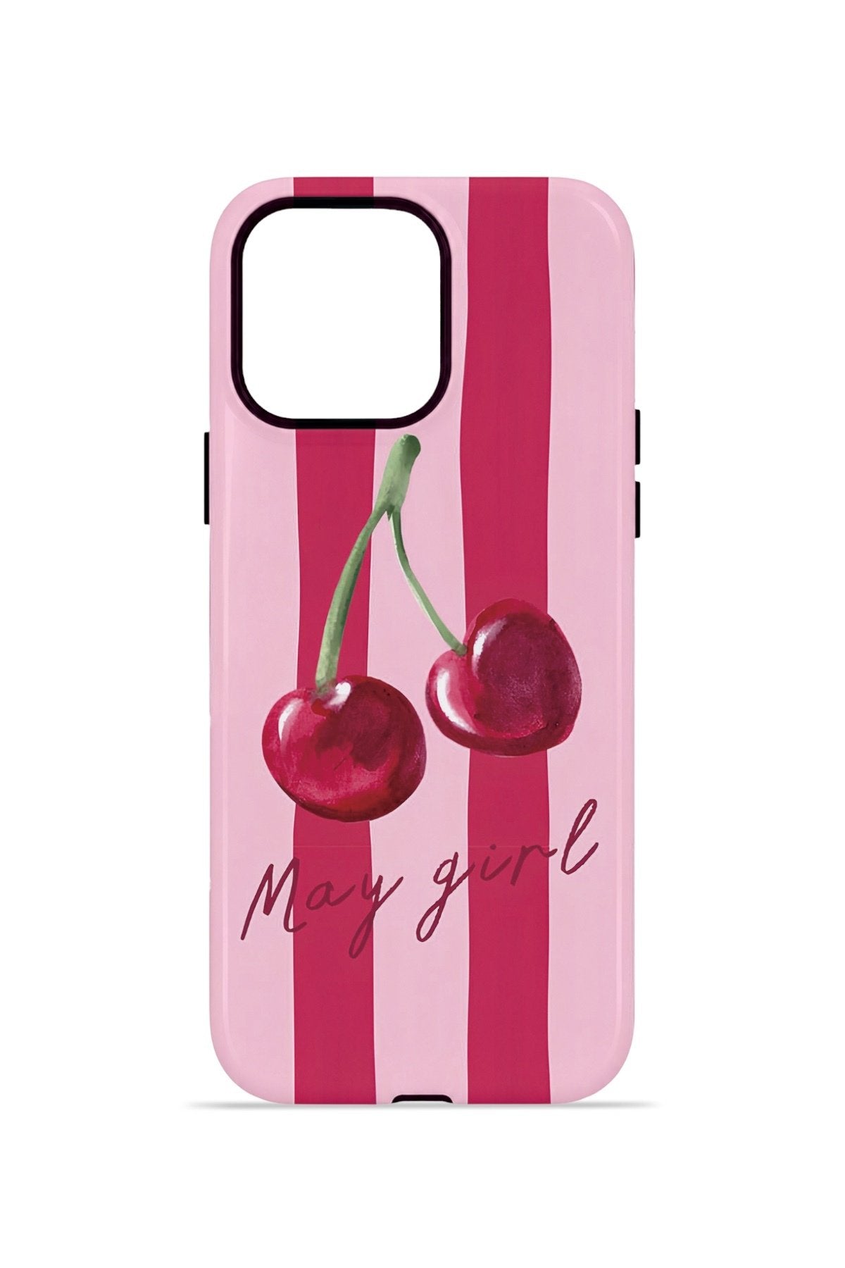 iPhone 13 Pro Max Vorian Çift Katmanlı MagSafe Kılıf Cherry Girl