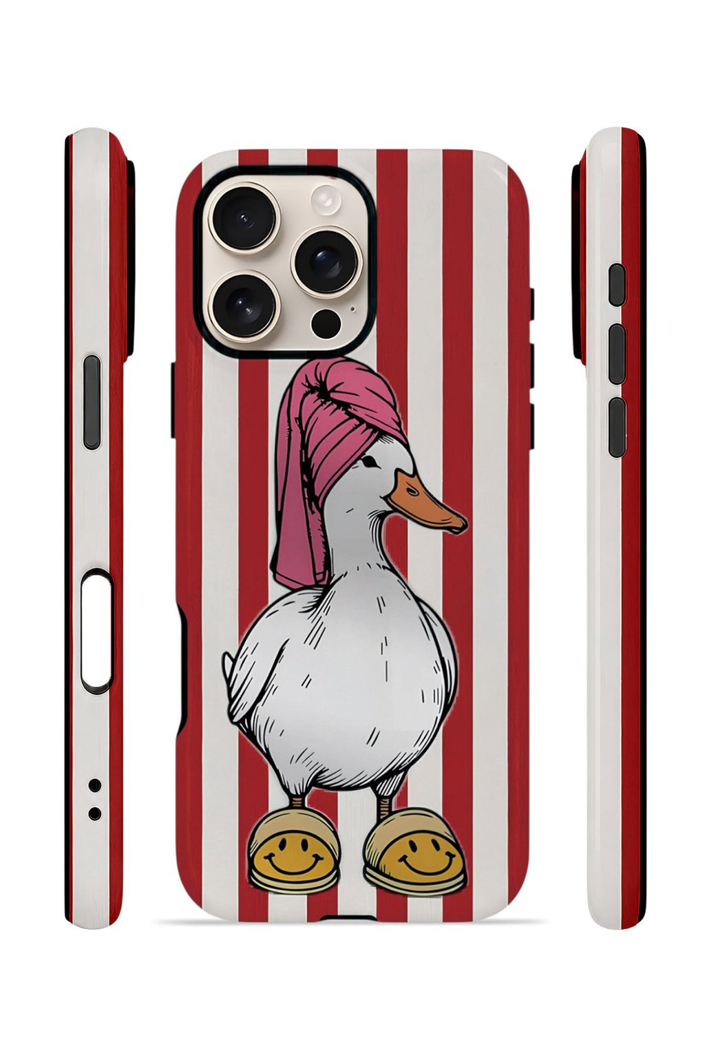 iPhone 16 Pro Max Vorian Çift Katmanlı Kılıf Duchess Duck