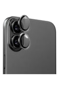 iPhone 16 Plus - 16 Metal Kamera Koruyucu Lens Siyah