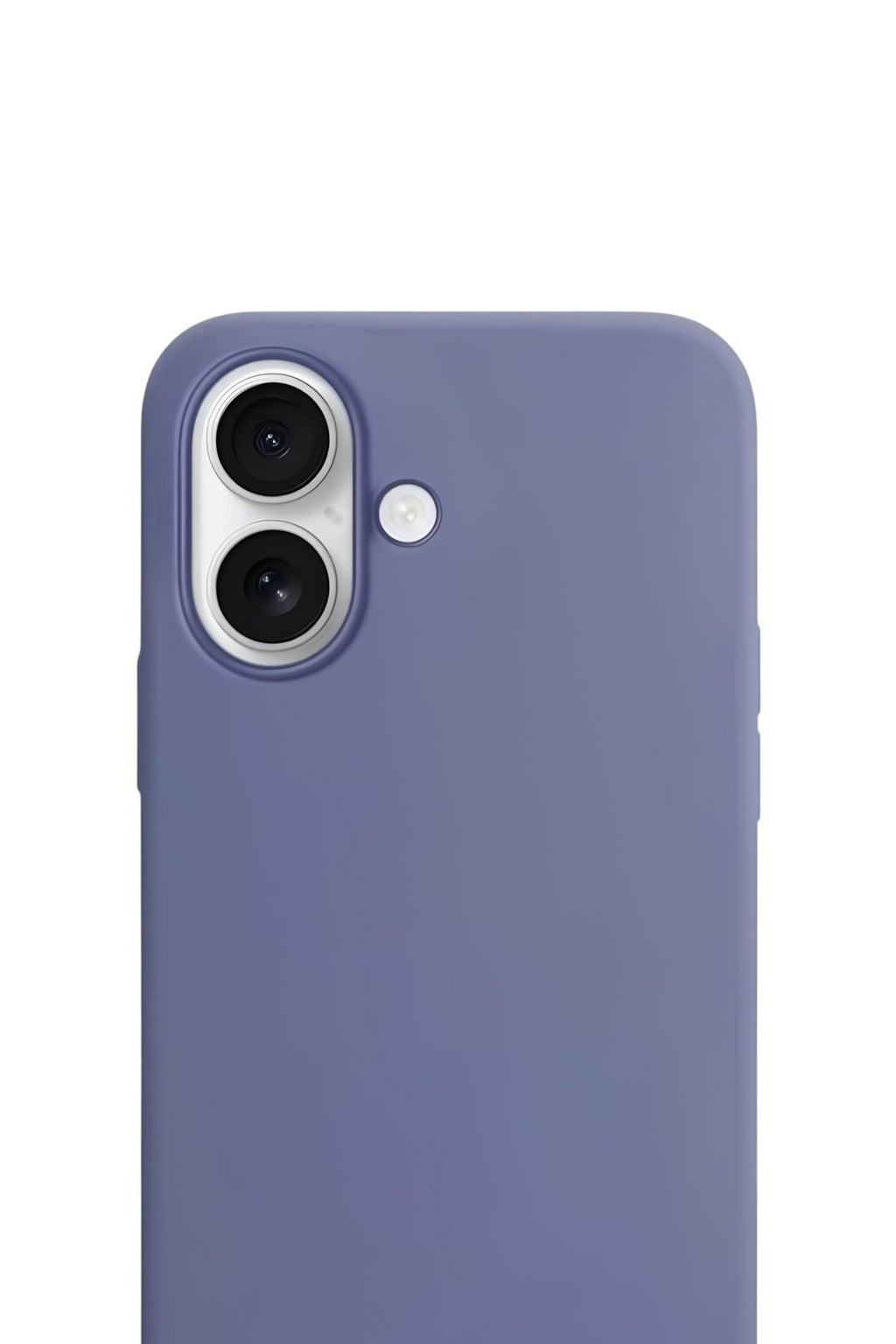 iPhone 17 Soft Touch Lansman Silikon Kılıf Lavanta Grisi