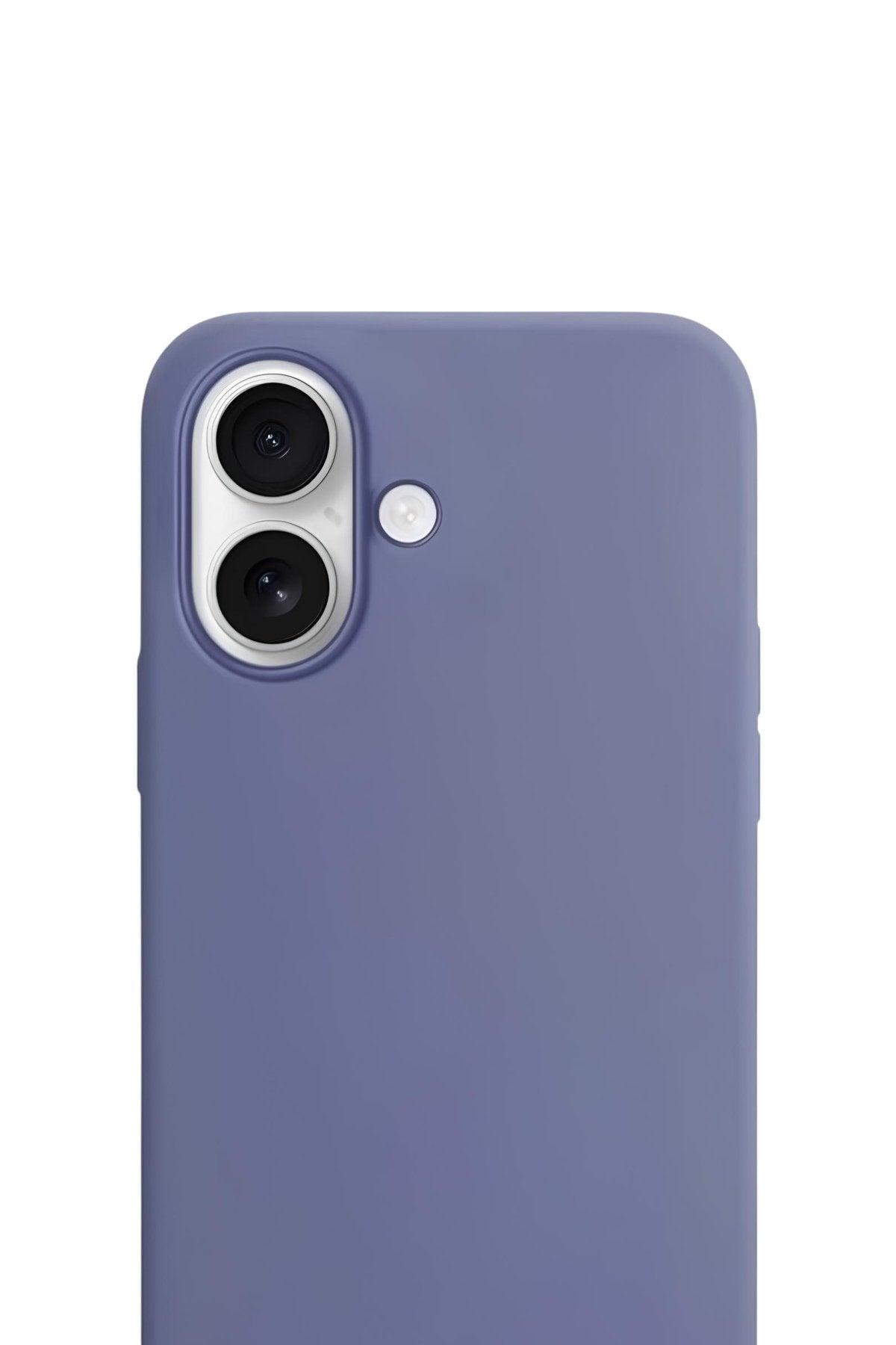 iPhone 17 Soft Touch Lansman Silikon Kılıf Lavanta Grisi