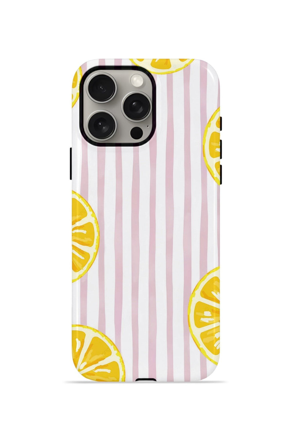 iPhone 15 Pro Max Vorian Çift Katmanlı Kılıf Pink Lemon Window