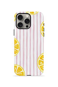 iPhone 15 Pro Max Vorian Çift Katmanlı Kılıf Pink Lemon Window