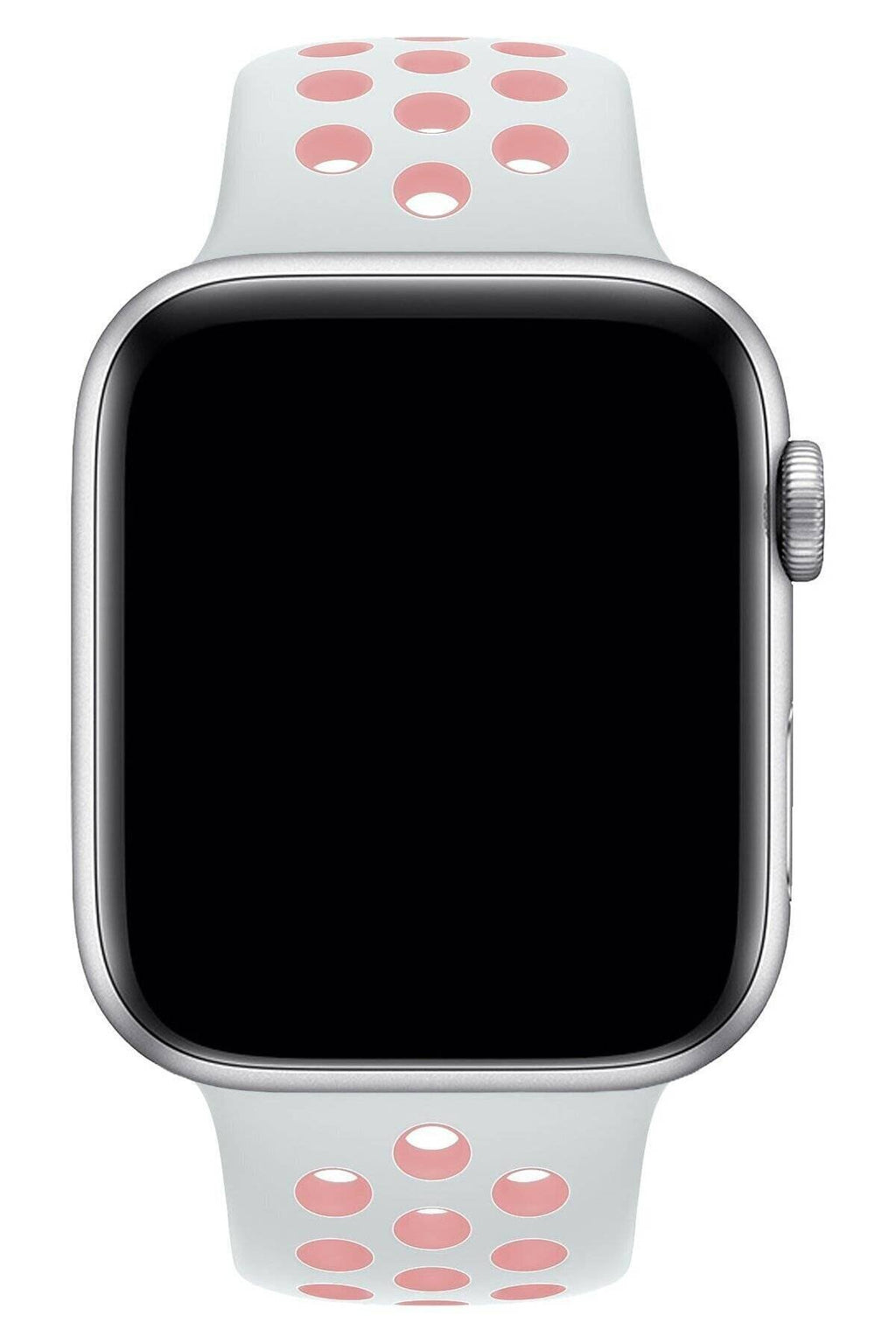 Apple Watch Series Fileli Kordon Beyaz-Pembe