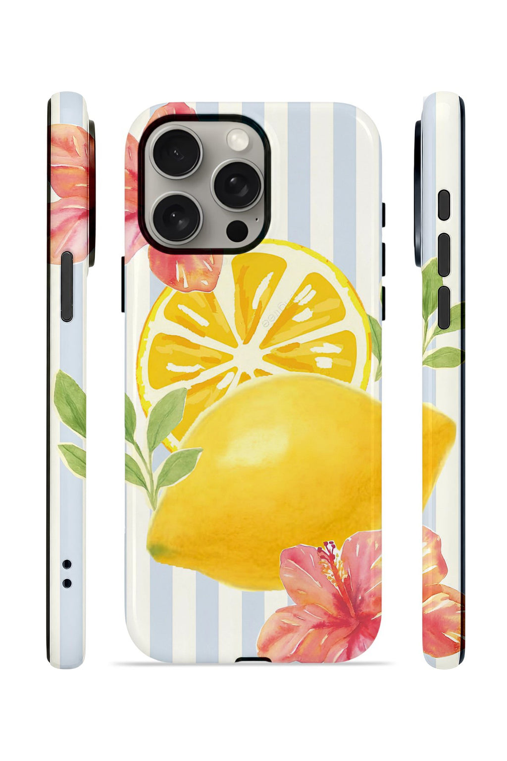 iPhone 15 Pro Vorian Çift Katmanlı Kılıf Lemon Blossom Coast