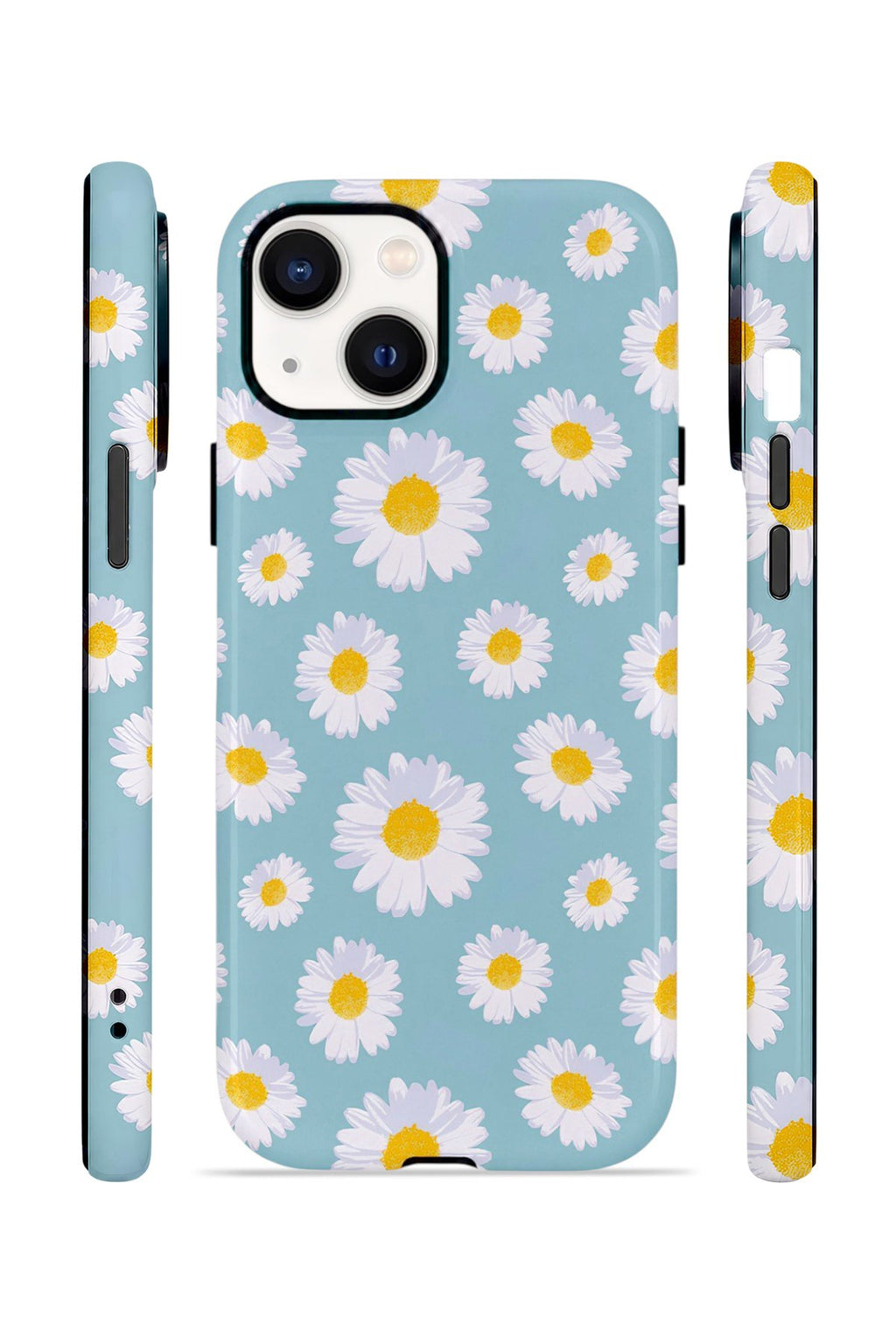 iPhone 14 Vorian Çift Katmanlı Kılıf Daisy Sky