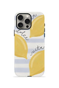 iPhone 15 Pro Max Vorian Çift Katmanlı Kılıf Dolce Vita Lemon