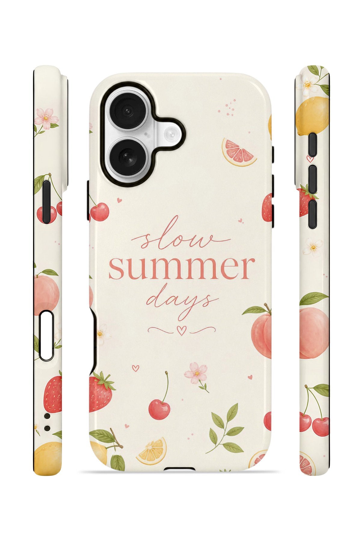 iPhone 17 Vorian Çift Katmanlı MagSafe Kılıf Slow Summer Days