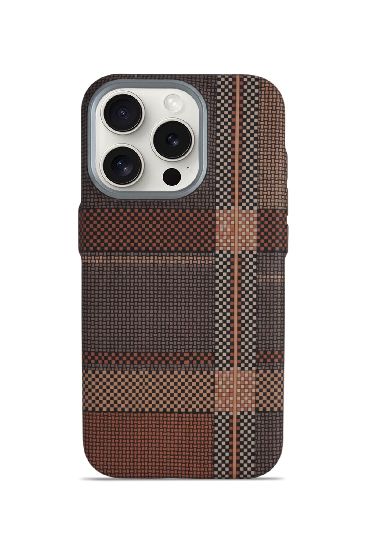 Nox Craft iPhone 16 Pro 6.3" MagSafe Karbon Kılıf Coppergrain