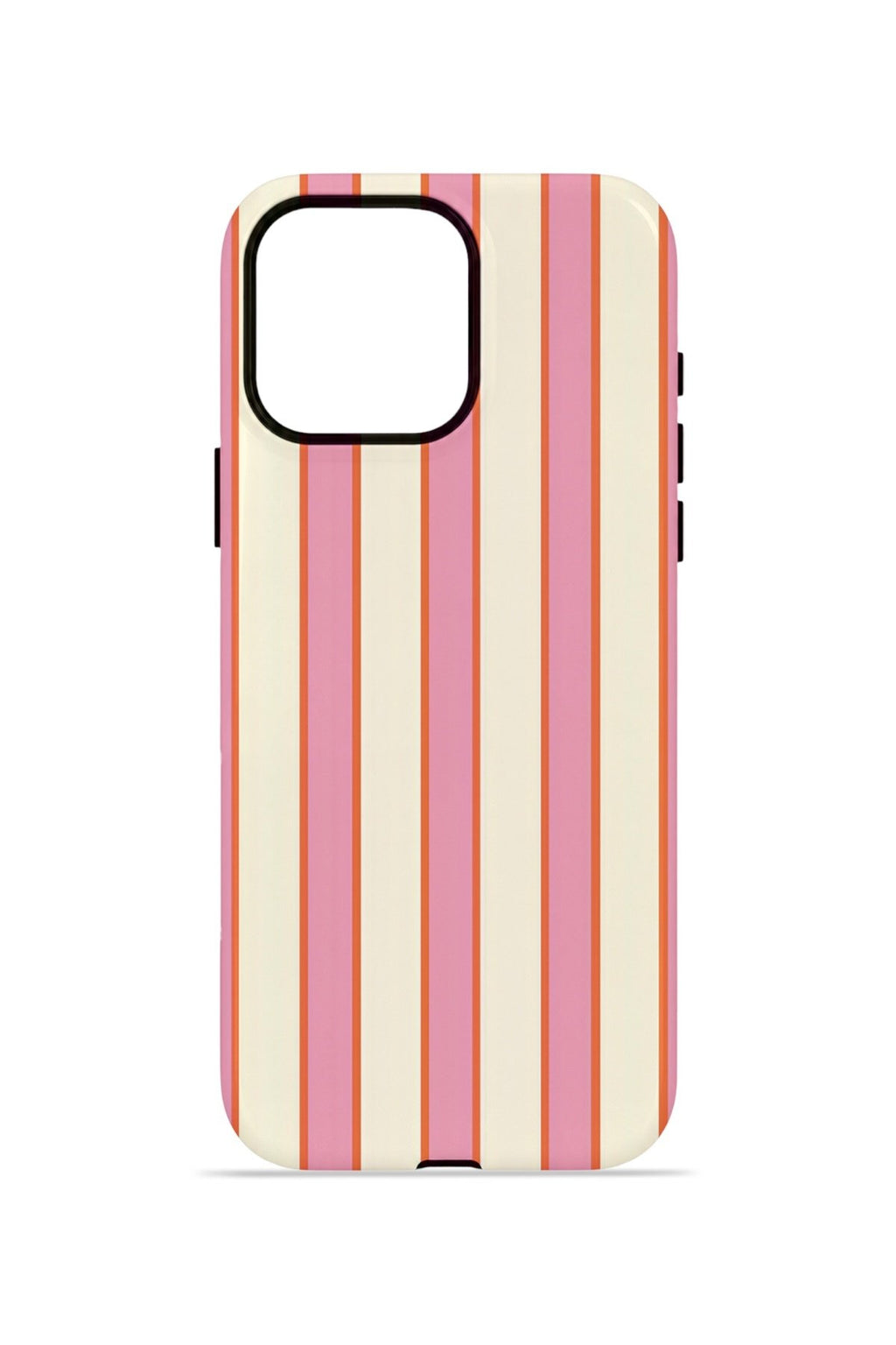 iPhone 15 Pro Max Vorian Çift Katmanlı MagSafe Kılıf Sunset Candy Stripe