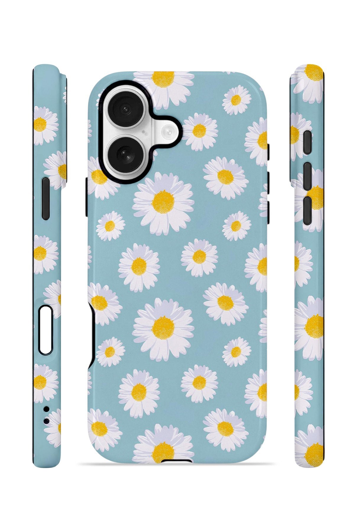 iPhone 16 Vorian Çift Katmanlı Kılıf Daisy Sky