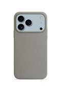 iPhone 17 Pro 6.3'' Soft Touch Lansman Silikon Kılıf Gri
