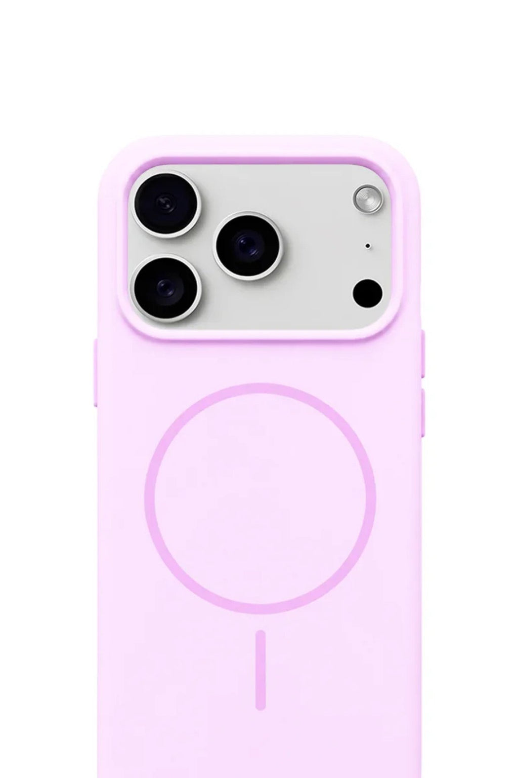 iPhone 17 Pro 6.3" Mag Core Akıllı MagSafe Animasyonlu Silikon Kılıf Lila