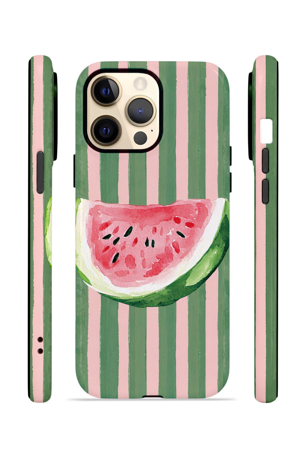 iPhone 14 Pro Vorian Çift Katmanlı Kılıf Watermelon Postcard