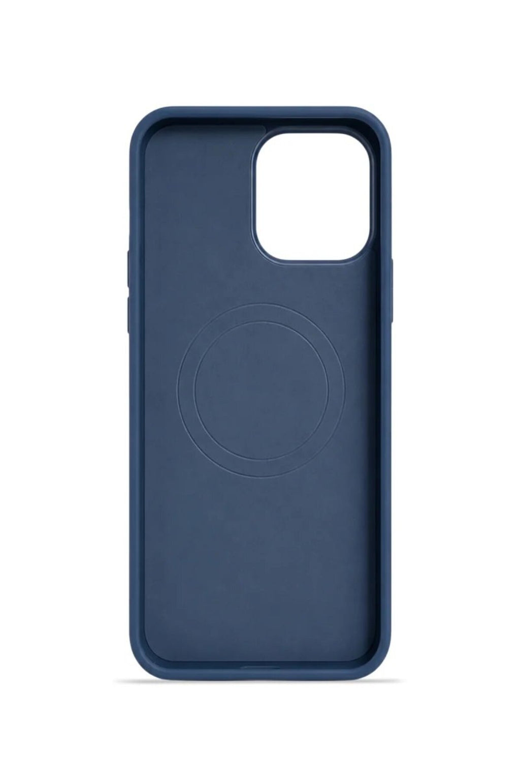 iPhone 15 Pro Max GripStand MagSafe Deri Kılıf Lacivert