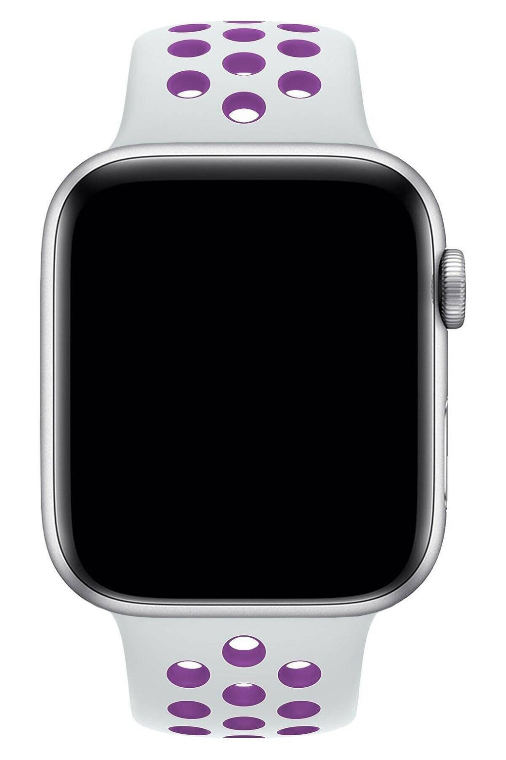Apple Watch Series Fileli Kordon Beyaz-Mor