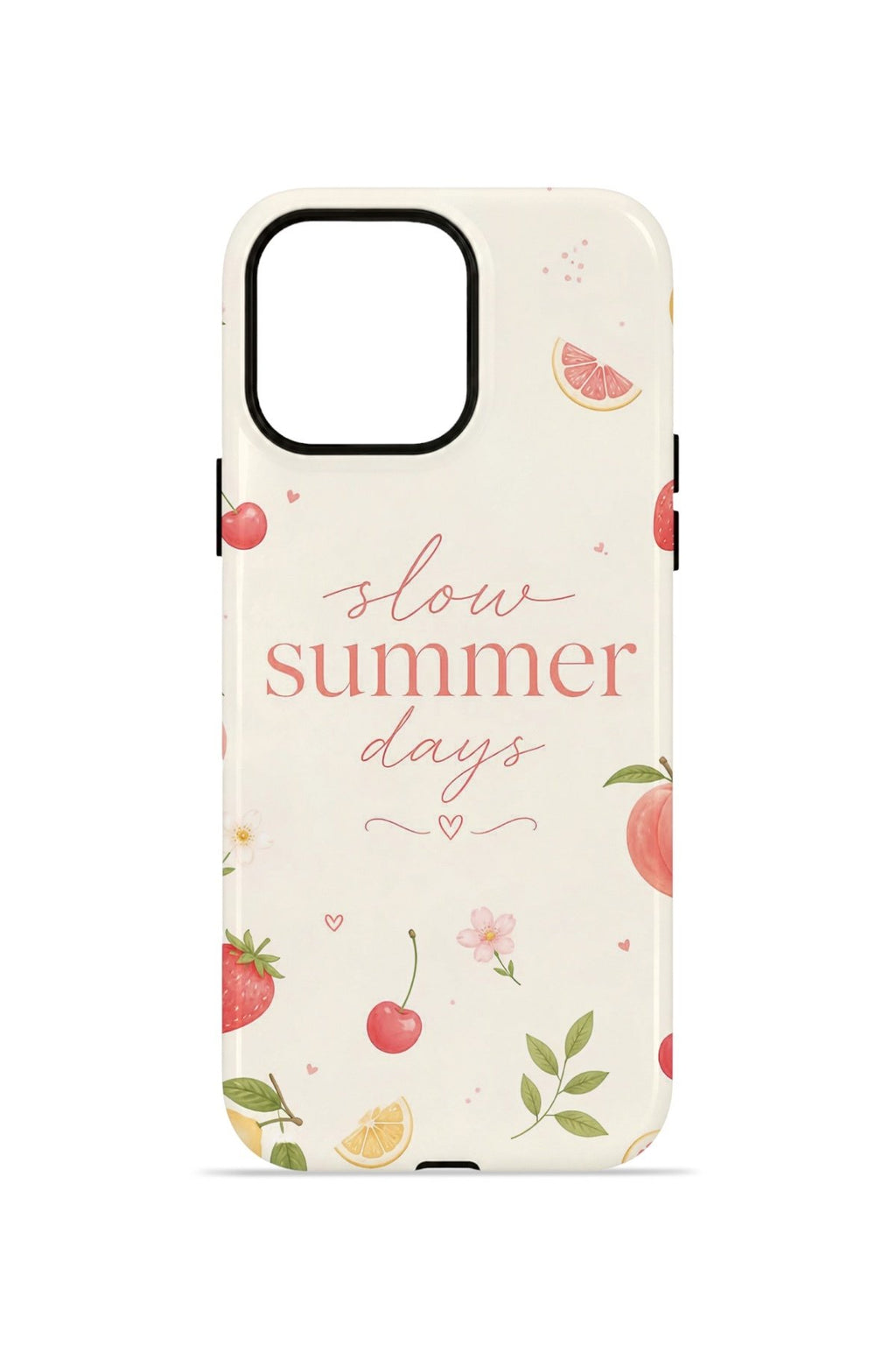 iPhone 14 Pro Vorian Çift Katmanlı Kılıf Slow Summer Days