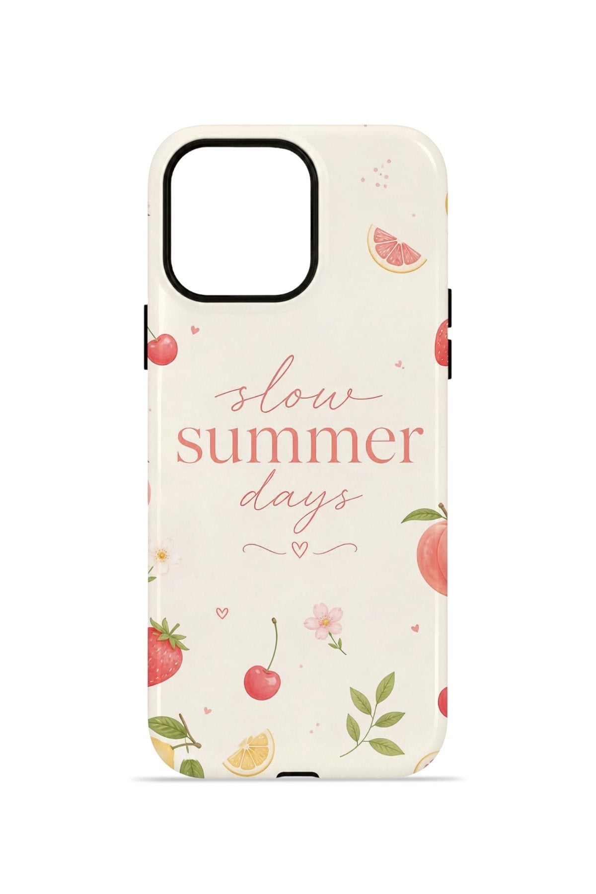 iPhone 14 Pro Vorian Çift Katmanlı Kılıf Slow Summer Days