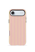 iPhone 17 Air Vorian Çift Katmanlı MagSafe Kılıf Lemon Candy Pinstripe