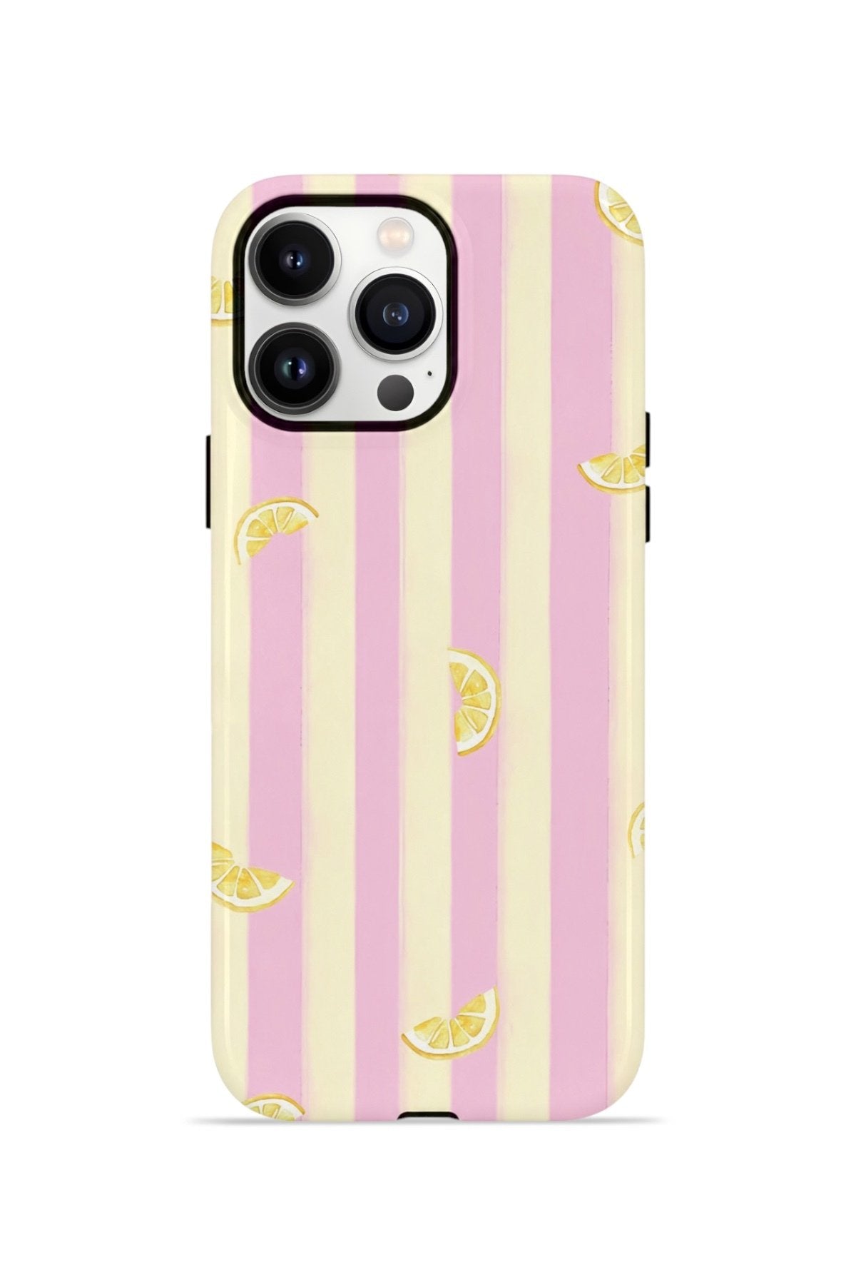 iPhone 13 Pro Max Vorian Çift Katmanlı Kılıf Pink Lemon Parade