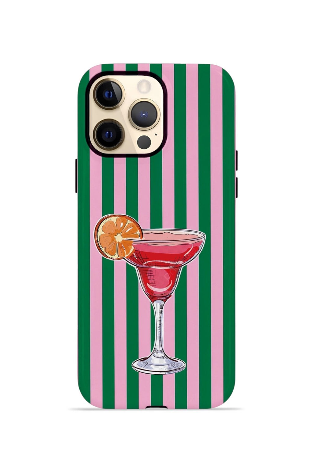 iPhone 12 Pro Max Vorian Çift Katmanlı MagSafe Kılıf Pink Citrus Cocktail