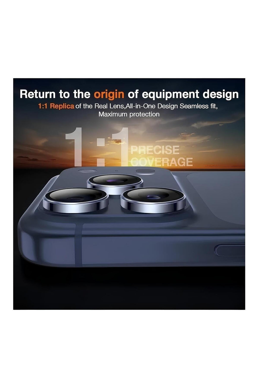 iPhone 17 Pro Max Metal Kamera Koruyucu Lens Abis