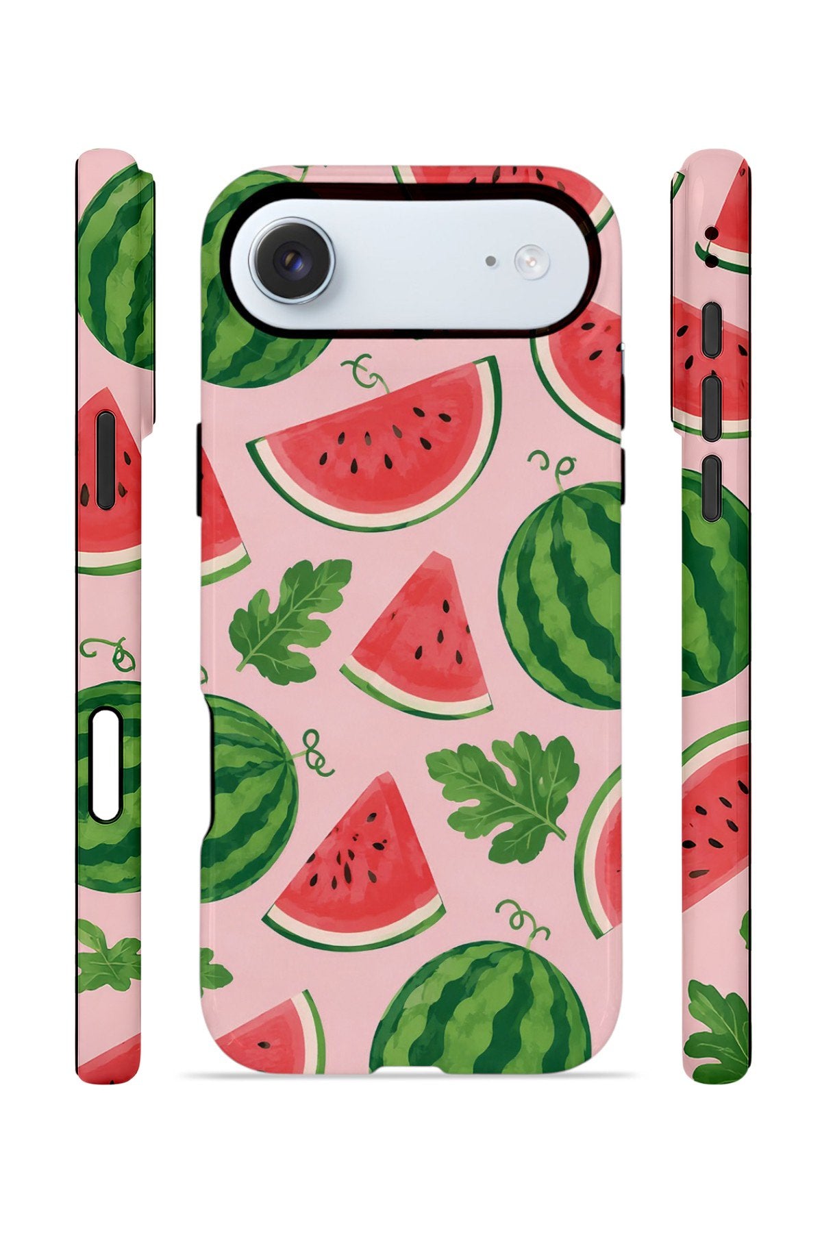 iPhone 17 Air Vorian Çift Katmanlı Kılıf Watermelon Garden Party