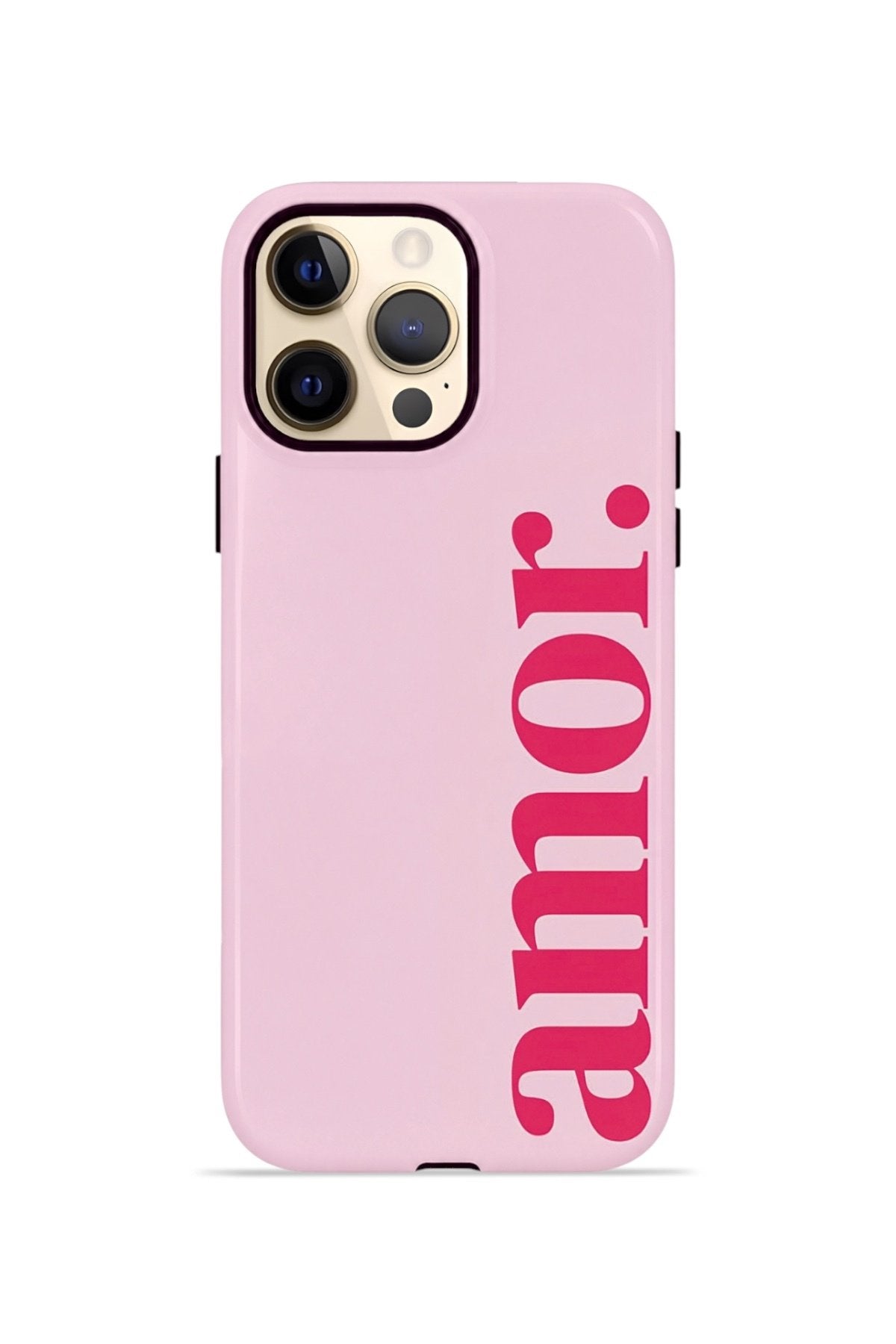 iPhone 12 Pro Vorian Çift Katmanlı Kılıf Amour Pink