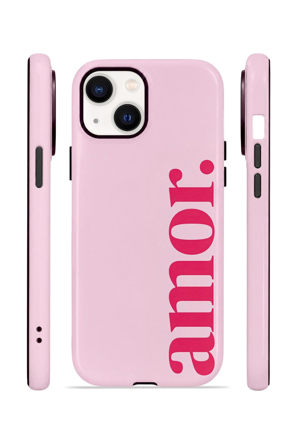 iPhone 14 Vorian Çift Katmanlı MagSafe Kılıf Amour Pink