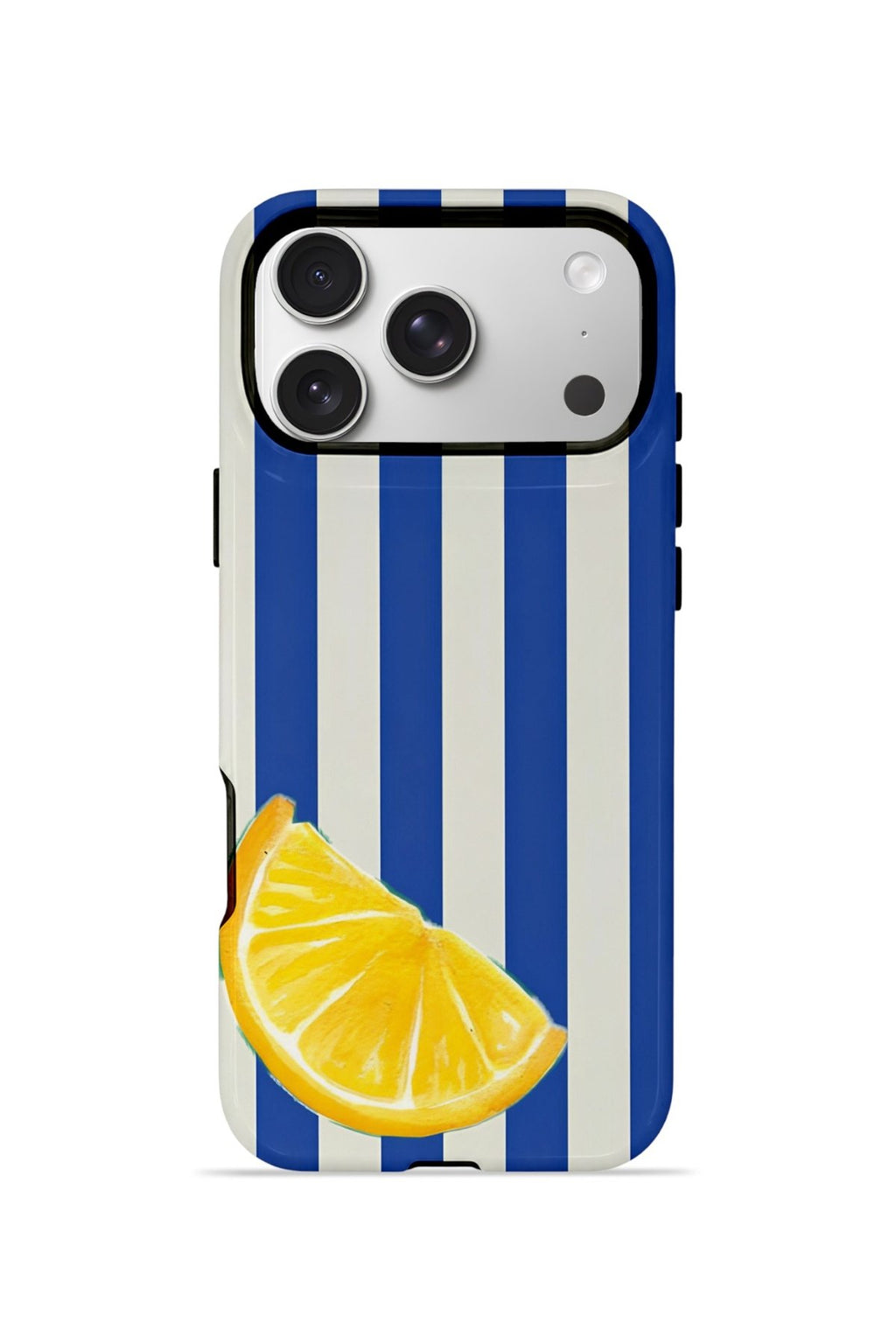 iPhone 17 Pro Max Vorian Çift Katmanlı MagSafe Kılıf Lemon Coast Stripe