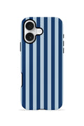 iPhone 16 Plus Vorian Çift Katmanlı Kılıf Deep Blue Riviera