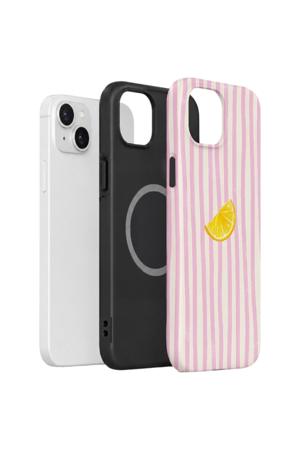 iPhone 15 Plus Vorian Çift Katmanlı MagSafe Kılıf Pink Lemon Drop