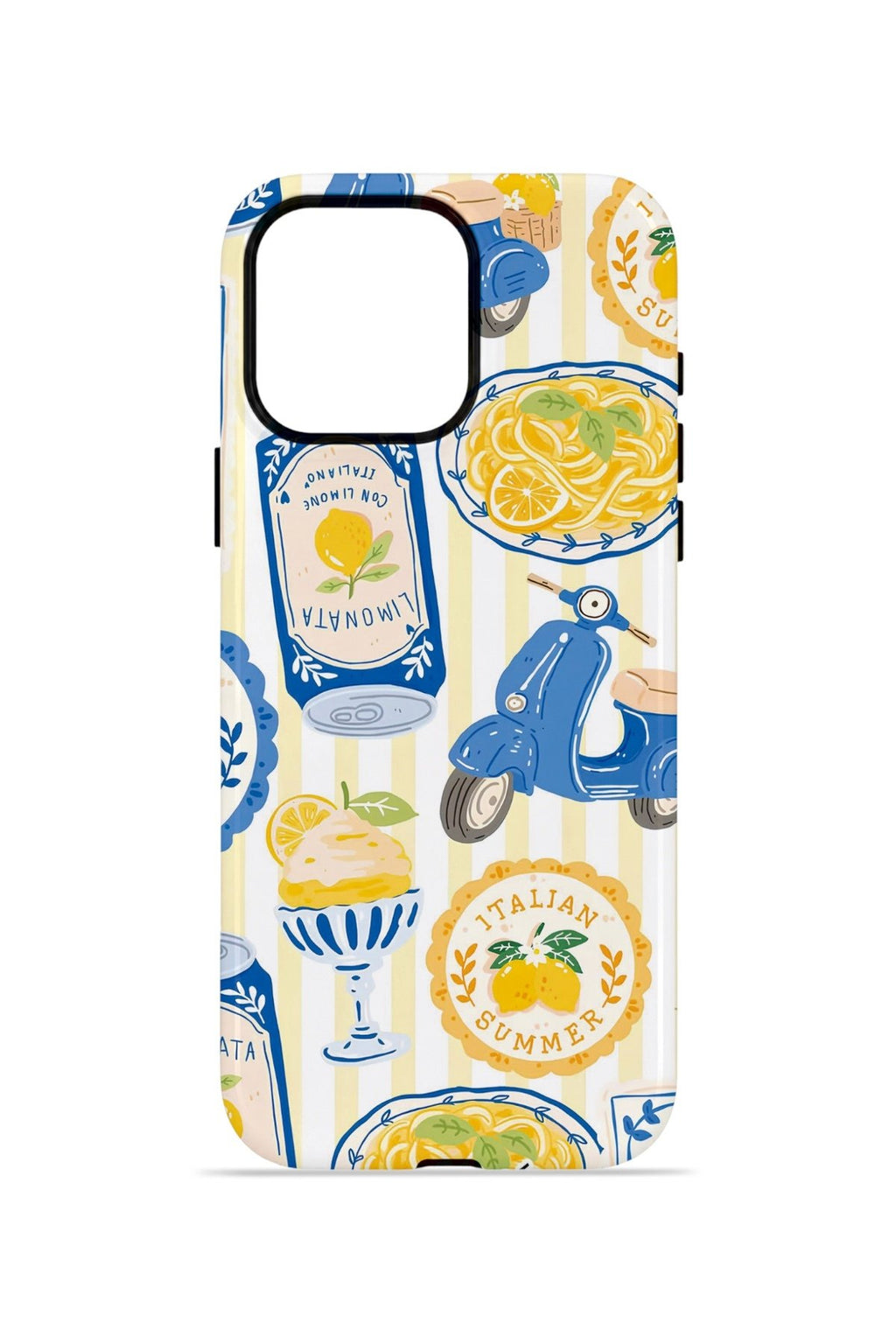 iPhone 15 Pro Vorian Çift Katmanlı Kılıf Italian Tableware